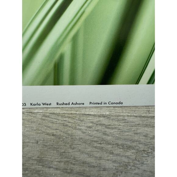 Karla West “Rushed Ashore” Fine Art Print  19” Square - Picture 3 of 8